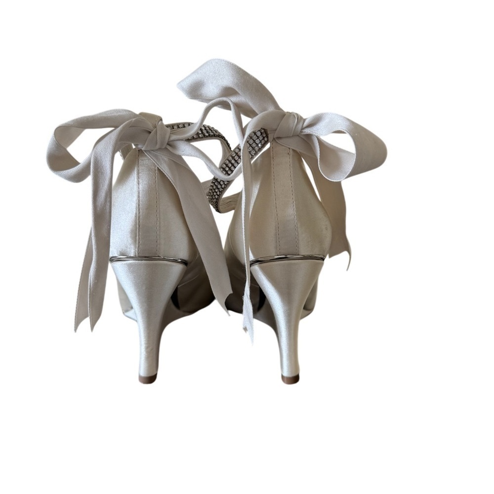 Nina Satin Wedge Shoe - Picture 6 of 6